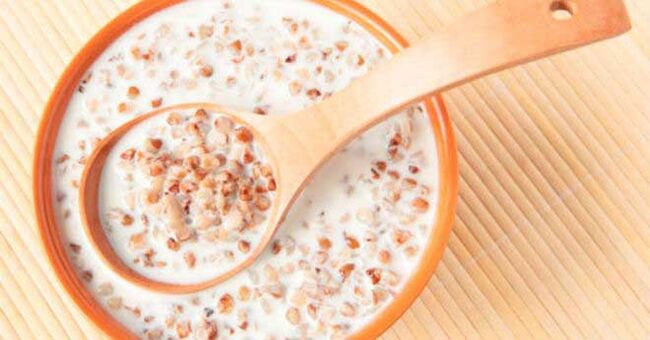 Buckwheat na Kefir