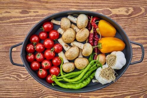 akwụkwọ nri na nri keto
