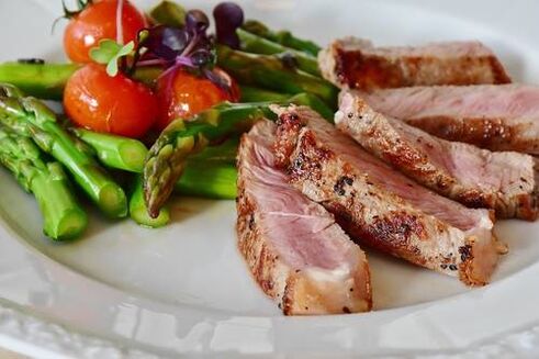 anụ na akwụkwọ nri na nri keto